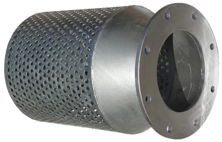 Flanged Strainer Galvanised Steel Advanced Industrial Products